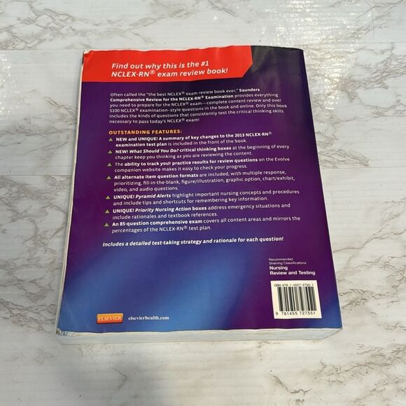 Saunders Comprehensive Review for the NCLEX-RN® Examination Paper edition 6 - Picture 5 of 11